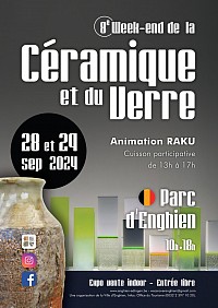 8ème week-end de la céramique et du verre belgique