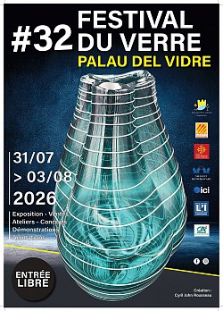 Festival du Verre Palau Del Vidre 2025 Cyril-John Rousseau