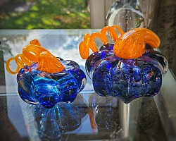 Citrouilles en verre Cyril-John Rousseau